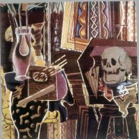 Georges Braque Balustre Et Crane