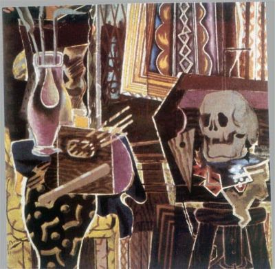 art oil painting reproduction of  Georges Braque Balustre Et Crane museum quality handmade