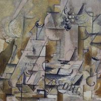 Georges Braque Compotier Bouteille Et Verre