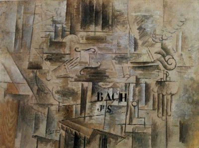 art oil painting reproduction of  Georges Braque Homage To Js Bach museum quality handmade