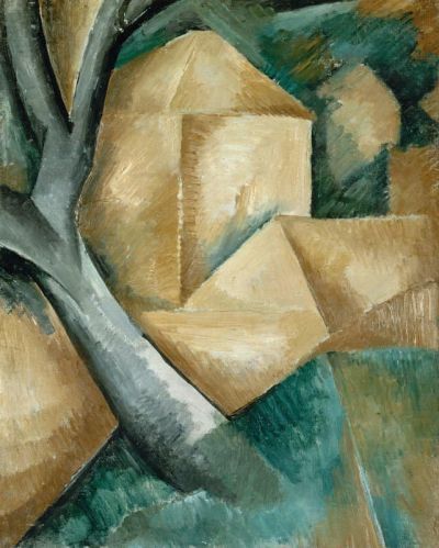 art oil painting reproduction of  Georges Braque Houses At Estaque 2 museum quality handmade
