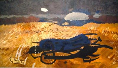 art oil painting reproduction of  Georges Braque La Sarcleuse museum quality handmade