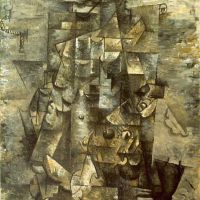 Georges Braque Man With A Guitar