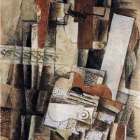 Georges Braque Man With A Guitar