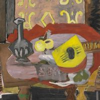 Georges Braque Mandoline At The Sonate 1939-40
