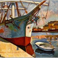 Georges Braque Ship At Le Havre