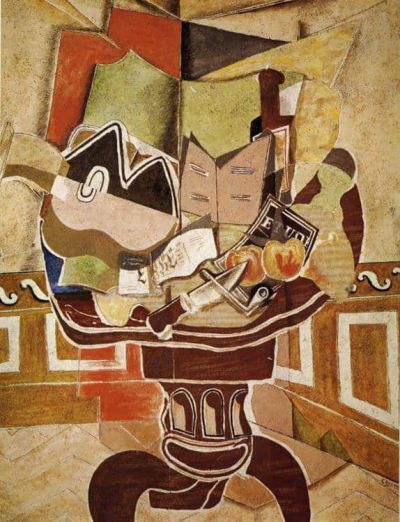 art oil painting reproduction of  Georges Braque The Round Table museum quality handmade