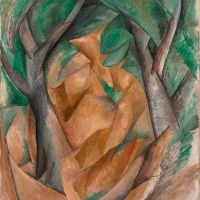 Georges Braque Trees At Estaque 1908