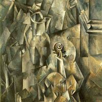Georges Braque Violin And Pitcher