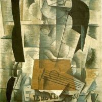 Georges Braque Woman With A Guitar