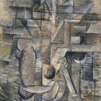 Georges Braque Woman With A Mandolin