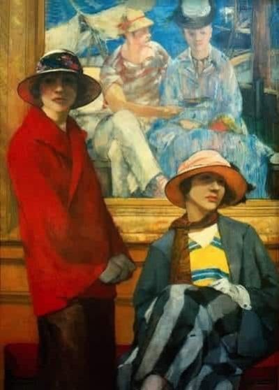 art oil painting reproduction of  Georges Van Zevenberghen Le Manet 1922 museum quality handmade