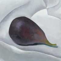 Georgia O Keeffe Fig 1923 Hand Painted Reproduction