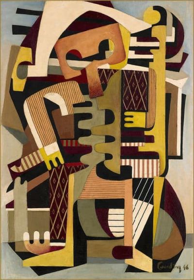 art oil painting reproduction of  Gerald Coarding Musician museum quality handmade