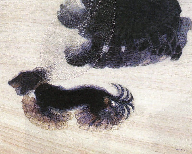 Giacomo Balla Dynamism Of A Dog On A Leash museum quality