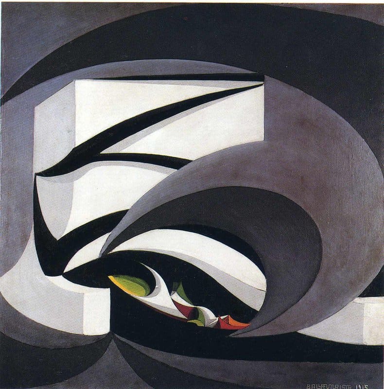 Giacomo Balla Flags At The Altar Of The Motherland museum quality