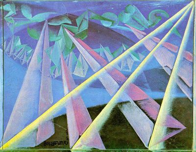 art oil painting reproduction of  Giacomo Balla Form-spirit Transformation museum quality handmade