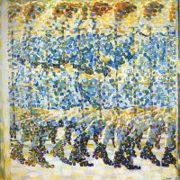 Giacomo Balla Girl Running On A Balcony