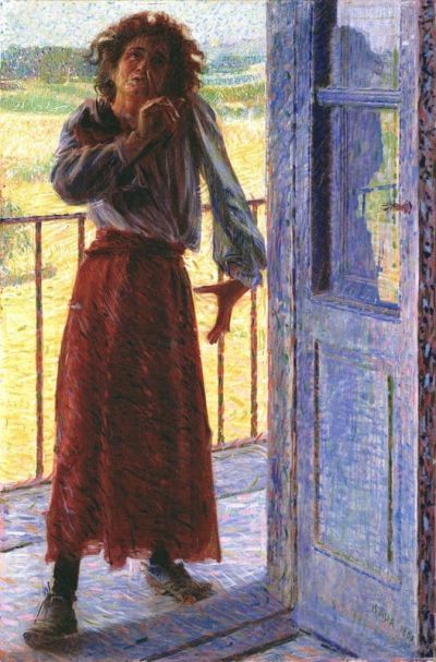 art oil painting reproduction of  Giacomo Balla La Pazza museum quality handmade