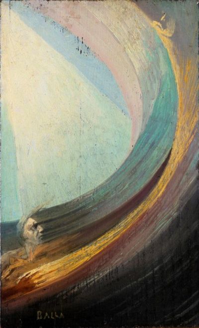 art oil painting reproduction of  Giacomo Balla Scena Spirituale museum quality handmade