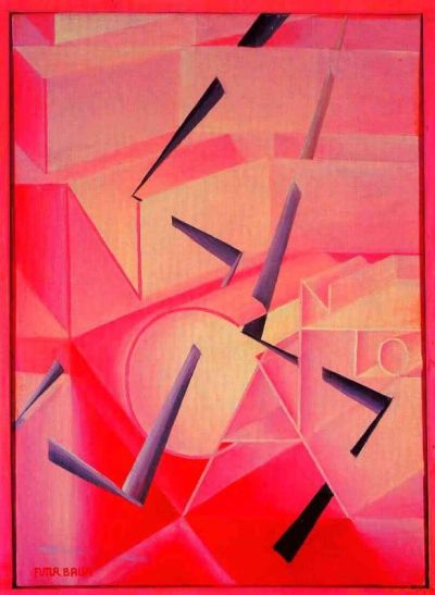 art oil painting reproduction of  Giacomo Balla The Spell Is Broken museum quality handmade