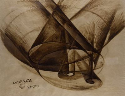 art oil painting reproduction of  Giacomo Balla Vortice museum quality handmade