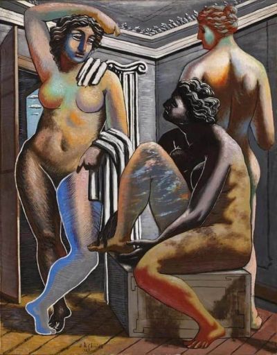 art oil painting reproduction of  Giorgio De Chirico The Eventuality Of Destiny - 1927 museum quality handmade