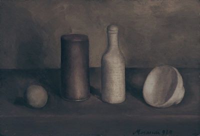 art oil painting reproduction of  Giorgio Morandi Natura Morta 1920 museum quality handmade