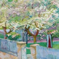 Giovanni Giacometti Garden In Bloom 1911