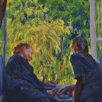 Giovanni Giacometti Summer Morning 1917