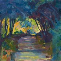 Giovanni Giacometti Waldweg 1917