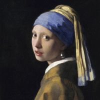 Vermeer - Girl With A Pearl Earring By Vermeer artwork on canvas