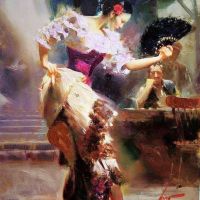 Giuseppe Dangelico The Dancer - 1965