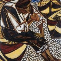 Giuseppe Migneco Pescatore Fisher 1958