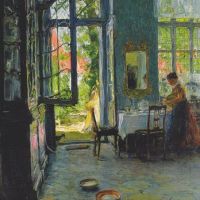 Gotthardt Kuehl Garden Room - 1897