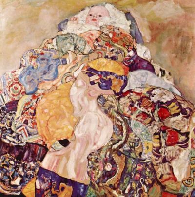 art oil painting reproduction of  Gustav Klimt Baby museum quality handmade