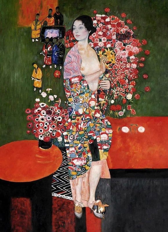Gustav Klimt Die Ta Nzerin - The Dancer - 1916 museum quality