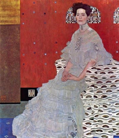 art oil painting reproduction of  Gustav Klimt Fritza Reidler museum quality handmade