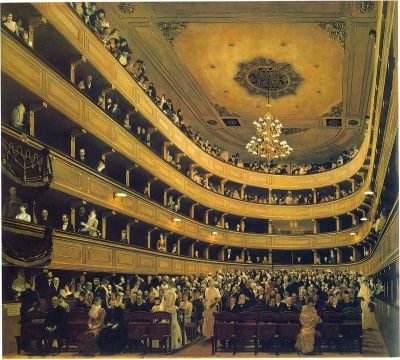 art oil painting reproduction of  Gustav Klimt Hall museum quality handmade
