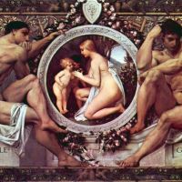 Gustav Klimt Idyll