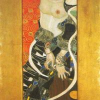 Gustav Klimt Judith Ii Hand Painted Reproduction