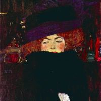 Gustav Klimt Lady With Hat And Feather