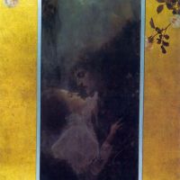 Gustav Klimt Love - 1895