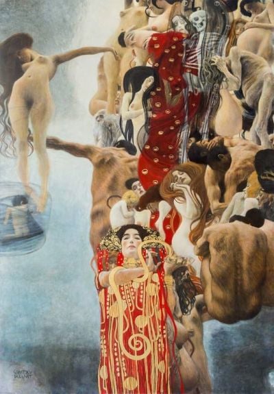art oil painting reproduction of  Gustav Klimt Medecine museum quality handmade