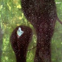 Gustav Klimt Mermaids Hand Painted Reproduction