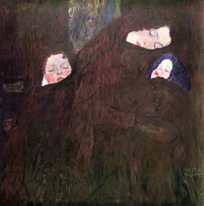 art oil painting reproduction of  Gustav Klimt Mother With Children museum quality handmade