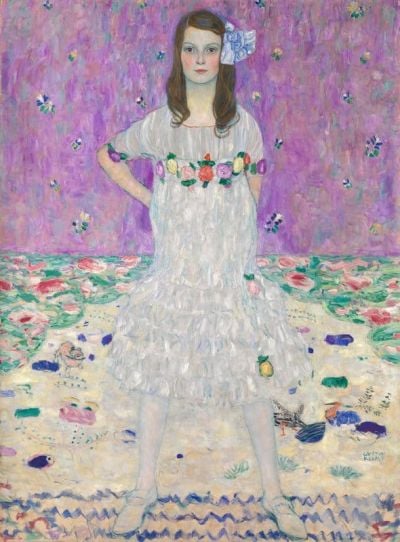 art oil painting reproduction of  Gustav Klimt Portrait De Mada Primavesi museum quality handmade