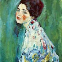 Gustav Klimt Portrait Of A Lady