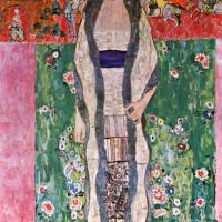 Gustav Klimt Portrait Of Adele Bloch-bauer 2 Hand Painted Reproduction