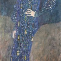 Gustav Klimt Portrait Of Emilie Floge 1902 Hand Painted Reproduction